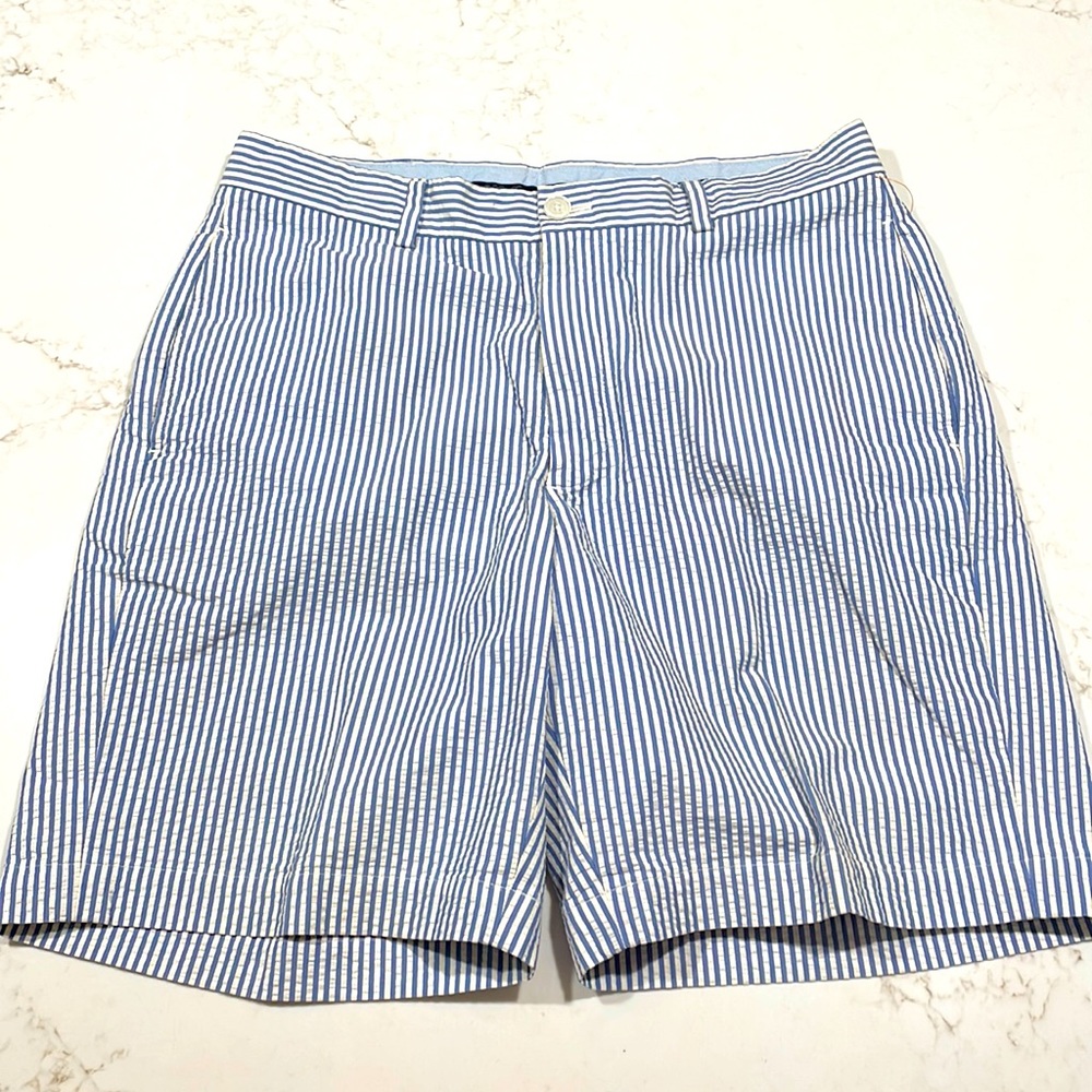 Brooks Brothers SeerSucker Shorts - Mens 34